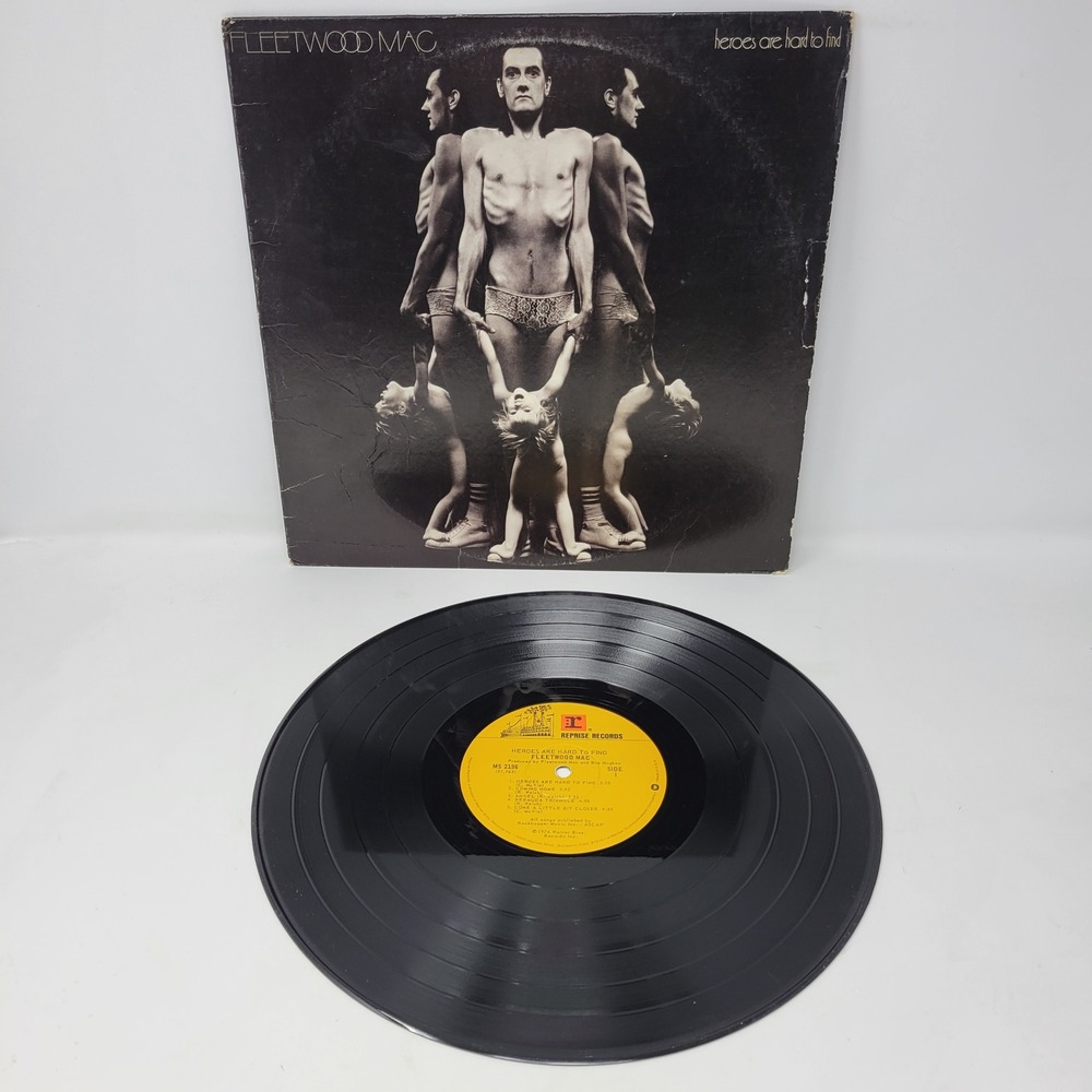 Fleetwood Mac‎ Heroes Are Hard to Find Vinyl Record LP Reprise Records 1974